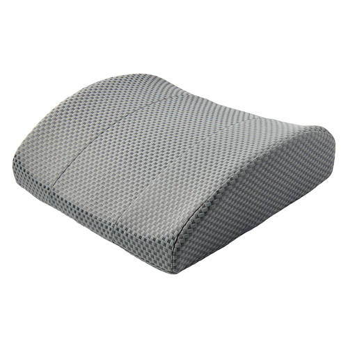Easy Home Memory Foam Lumbar Cushion, Grey